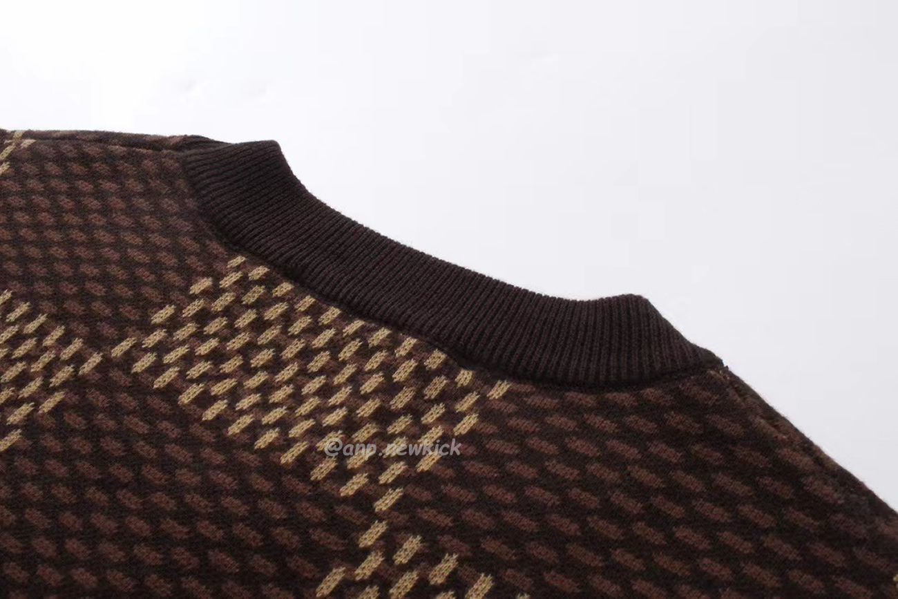 Louis Vuitton Round Necked Checkerboard T Shirt (27) - newkick.app